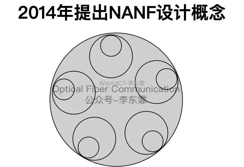 单嵌套NANF空芯光纤结构