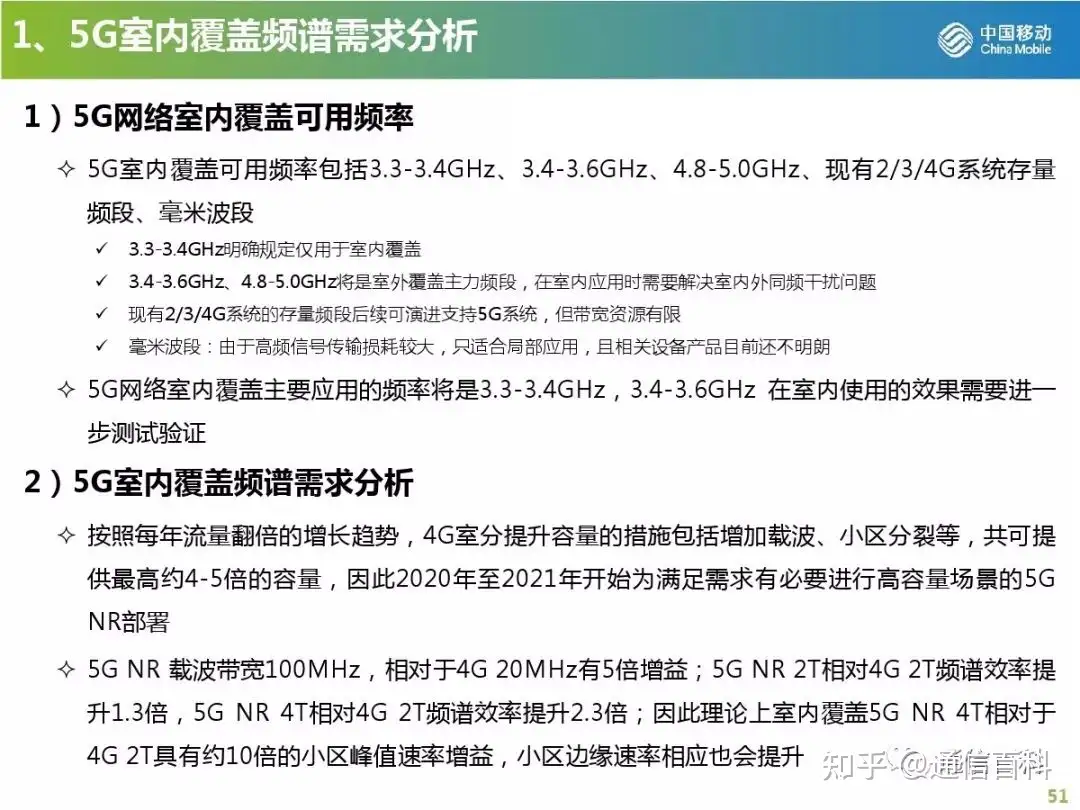 5G无线网规划与部署策略